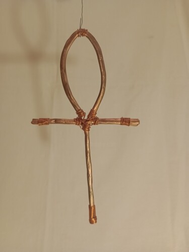 ""Cruz Egipcia Artes…" başlıklı Heykel Cristian Bustos tarafından, Orijinal sanat, Bronz