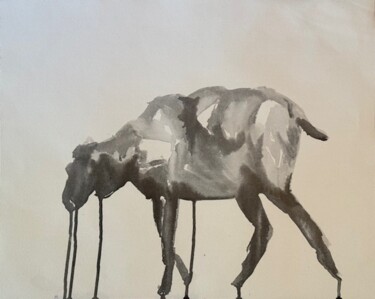 "Lost" başlıklı Tablo Elise Acosta tarafından, Orijinal sanat, Mürekkep