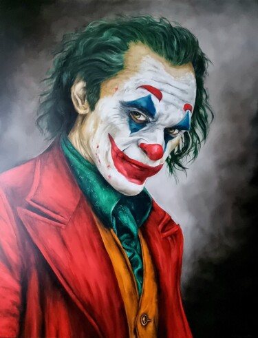 「Big Oilpainting Jok…」というタイトルの絵画 Natalia Bazyliukによって, オリジナルのアートワーク, オイル