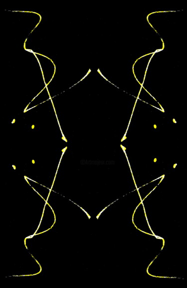 Dancing Lines 1b4 摄影 标题为“Dancing Lines 1b4” 由Ken Lerner, 原创艺术品, 数码摄影