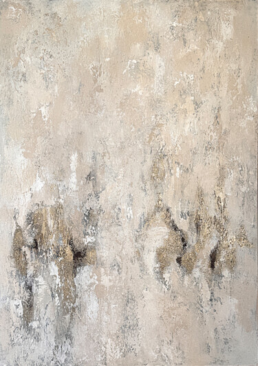 Whispers Beyond the Horizon Artwork Schilderij getiteld "Whispers Beyond the…" door Tatiana Malinovscaia, Origineel Kunstwerk, Acryl Gemonteerd op Frame voor ho…