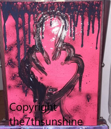 Pittura intitolato "Fickt euch alle ihr…" da Miriam Hagen-Schulte, Opera d'arte originale, Acrilico