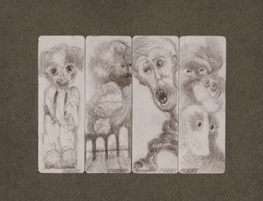 Fotografia intitolato "12a dessin" da Laurent Pradat, Opera d'arte originale, Matita