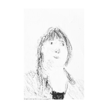 Tekening getiteld "Portrait sketches II" door Irfan Ajvazi, Origineel Kunstwerk, Potlood