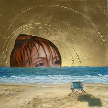 Pintura intitulada "The Search" por Elise Acosta, Obras de arte originais, Óleo Montado em Armação em madeira