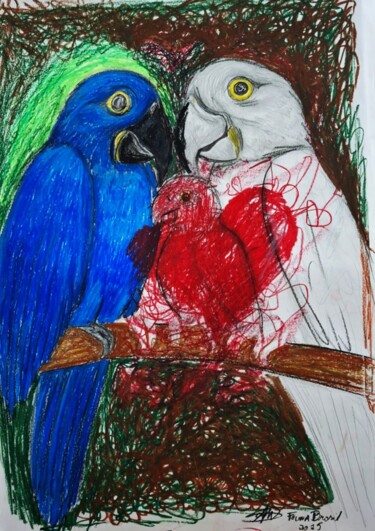 "Fauna Brasil Manife…" başlıklı Tablo Aline De Melo tarafından, Orijinal sanat, Petrol