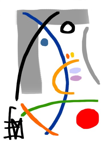 Arte digitale intitolato "VF12" da Franck Vidal, Opera d'arte originale, Pittura digitale