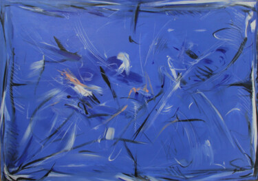 Pittura intitolato "Convergence" da Alain Gestin, Opera d'arte originale, Acrilico Montato su Telaio per barella in legno