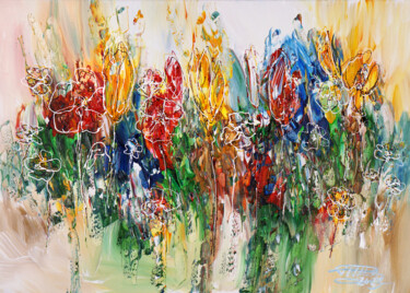 Flowery Symphony XS 2 제목이 "Flowery Symphony XS…"인 미술작품 Peter Nottrott로, 원작, 아크릴