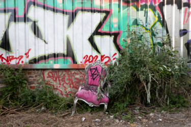 Photography titled "la chaise éphémère" by Véronique Marichal, Original Artwork, Non Manipulated Photography