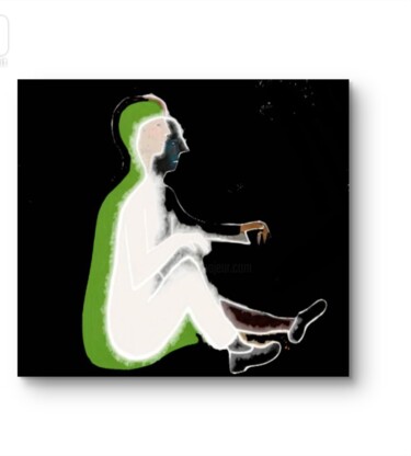 Emerging from the Shadow 数字艺术 标题为“Emerging from the S…” 由Himanshi Vinimini, 原创艺术品, 数字油画