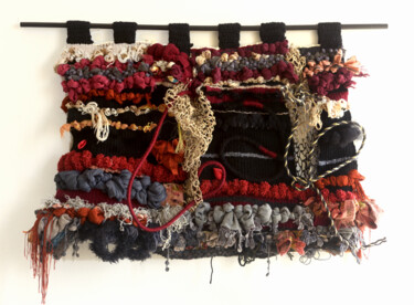 "Textile 8" başlıklı Tekstil Sanatı Catherine Hélie tarafından, Orijinal sanat, İplik