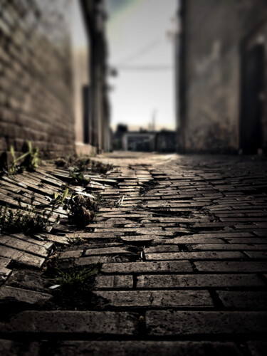 "Alley Bricks in Oly…" başlıklı Fotoğraf Robert Haase tarafından, Orijinal sanat, Dijital Fotoğrafçılık