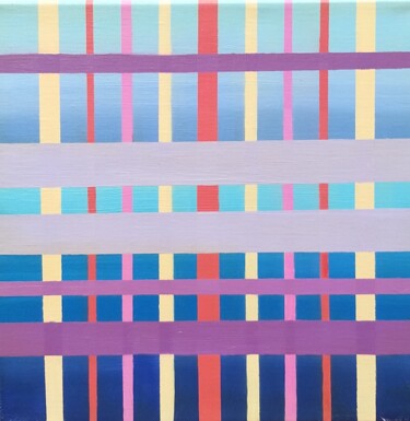 "NORTHERN LIGHTS  2" başlıklı Tablo Irina Zh tarafından, Orijinal sanat, Petrol Ahşap Sedye çerçevesi üzerine monte edilmiş