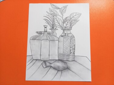 图画 标题为“Still life drawing…” 由Mygallery Artist, 原创艺术品, 石墨