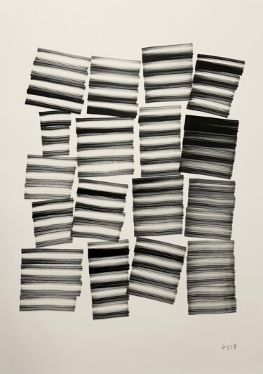 绘画 标题为“2023/83 - sans titre” 由Guillaume Thunis, 原创艺术品, 墨