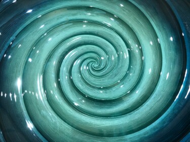 Фотография под названием "Glass Spiral" - Robert Haase, Подлинное произведение искусства, Цифровая фотография