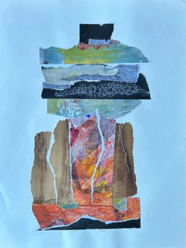 Totem à la manière de… 绘画 标题为“Totem à la manière…” 由Michel Teulé, 原创艺术品, 丙烯