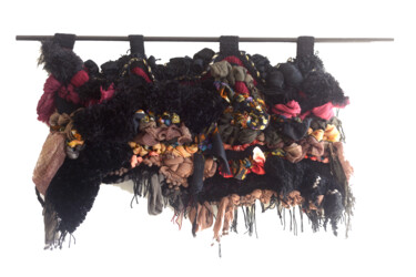 Arte tessile intitolato "Textile 9" da Catherine Hélie, Opera d'arte originale, arazzo