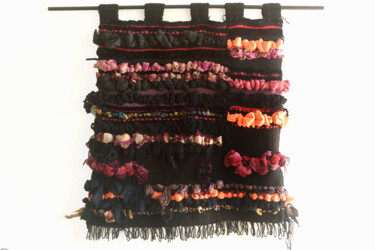 Textielkunst getiteld "Textile 10" door Catherine Hélie, Origineel Kunstwerk, Tapijtwerk
