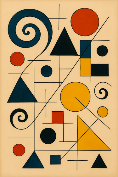 Digital Arts titled "MINIMALISM 009" by Karavix, Original Artwork, AI generated image