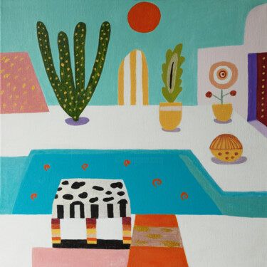 Mediterranean-inspired art 「Mediterranean-inspi…」というタイトルの絵画 Tamara Morozovaによって, オリジナルのアートワーク, アクリル