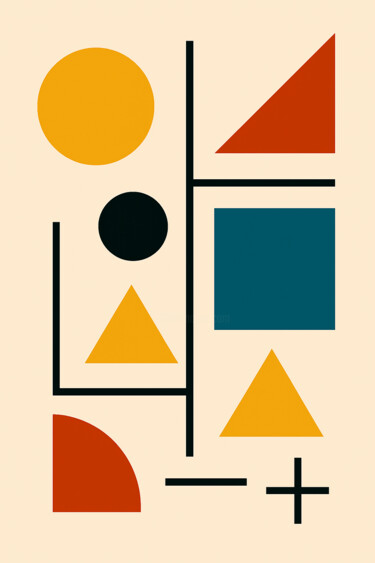 Digital Arts titled "MINIMALISM 021" by Karavix, Original Artwork, AI generated image