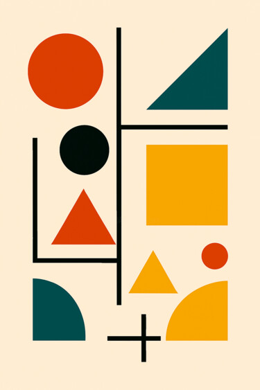 Digital Arts titled "MINIMALISM 022" by Karavix, Original Artwork, AI generated image