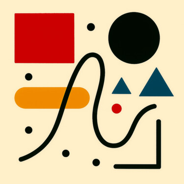 Digital Arts titled "MINIMALISM 033" by Karavix, Original Artwork, AI generated image