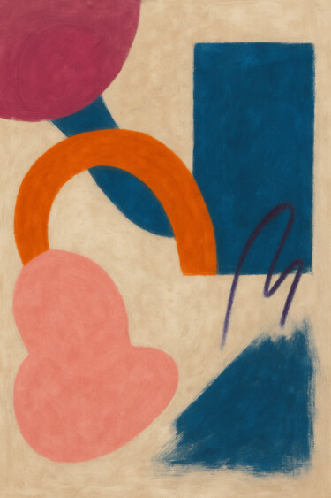 Arts numériques intitulée "Fragments d'Énergie…" par Yahya Ahssaini, Œuvre d'art originale, Peinture numérique