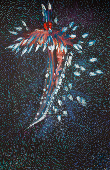 Série Bioluminescence #1 Dibujo titulada "Série Bioluminescen…" por Louis Lapointe, Obra de arte original, Lápiz
