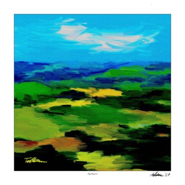 绘画 标题为“"Ag Aspect" (sq) (c…” 由Tad Anderson, 原创艺术品, 数字打印