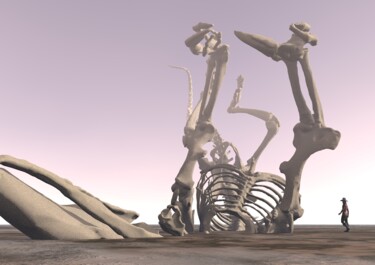 数字艺术 标题为“The Ancient v2” 由Russell Newell, 原创艺术品, 三维建模