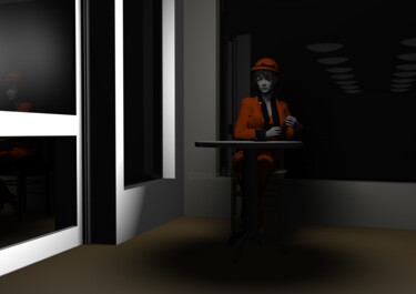 Digitale Kunst getiteld "The Marginal Condit…" door Russell Newell, Origineel Kunstwerk, 3D-modellering