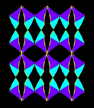 Arte digitale intitolato "Organic Symmetry 1b3" da Ken Lerner, Opera d'arte originale, Lavoro digitale 2D