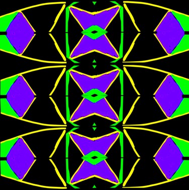 Organic Symmetry 1b4d2 Arte digitale intitolato "Organic Symmetry 1b…" da Ken Lerner, Opera d'arte originale, Lavoro digitale 2D