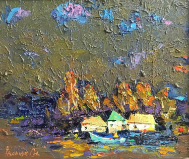 Beginning of Autumn "Beginning of Autumn" başlıklı Tablo Oleksiy Ivanyuk tarafından, Orijinal sanat, Petrol Ahşap Sedye çerçevesi üzerine monte…
