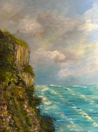 "Coastal Power" başlıklı Tablo Nsfreesoul tarafından, Orijinal sanat, Akrilik Ahşap Sedye çerçevesi üzerine monte edilmiş