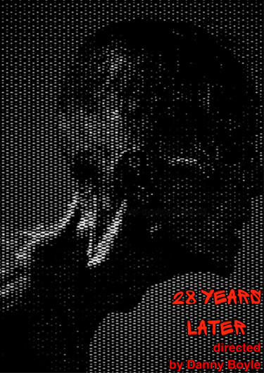 数字艺术 标题为“Affiche "28 years l…” 由Robin Stypulkowski, 原创艺术品, 数字拼贴