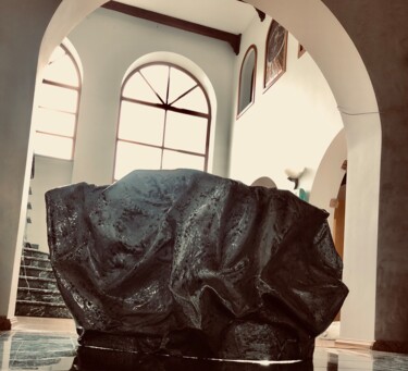 Escultura intitulada "Bas relief" por Machnolga, Obras de arte originais, Gesso