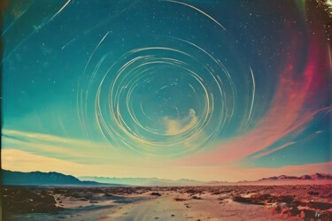 Polaroids of the 4th Dimension #1- Desert Цифровое искусство под названием "Polaroids of the 4t…" - Frederic Racaud, Подлинное произведение искусства, Изображение, сг…