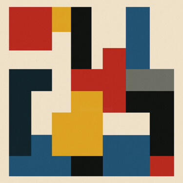 Digital Arts titled "MINIMALISM 036" by Karavix, Original Artwork, AI generated image
