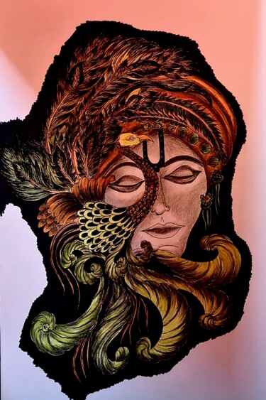 Disegno intitolato "dis1" da Roby, Opera d'arte originale, Inchiostro
