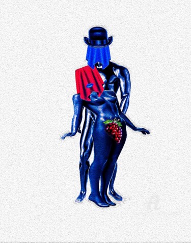 Arte digitale intitolato "Meanwhile at the Ma…" da Charles Talkoff, Opera d'arte originale, Lavoro digitale 2D