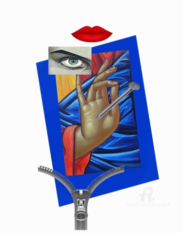 Digitale Kunst getiteld "The Interpretation…" door Charles Talkoff, Origineel Kunstwerk, 2D Digital Work