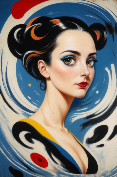 Natasha "Natasha" başlıklı Dijital Sanat Jo Graetz (Jo Graetz) tarafından, Orijinal sanat, 2D Dijital Çalışma