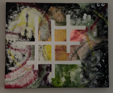 Painting titled "Лабиринт эмоций" by Lubov Zurova, Original Artwork, Acrylic