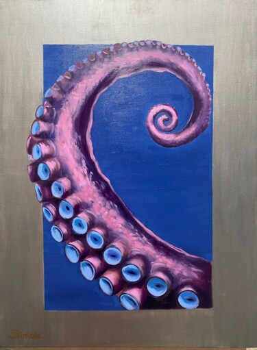 绘画 标题为“Octopus” 由Alina Shimova, 原创艺术品, 油