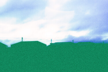 VOICE OF SILENCE "GREEN" Fotografie getiteld "VOICE OF SILENCE "G…" door Ivan Kalinkin, Origineel Kunstwerk, Digitale fotografie