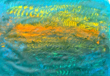 绘画 标题为“Sunrise Through The…” 由Rubin Kriel, 原创艺术品, 丙烯